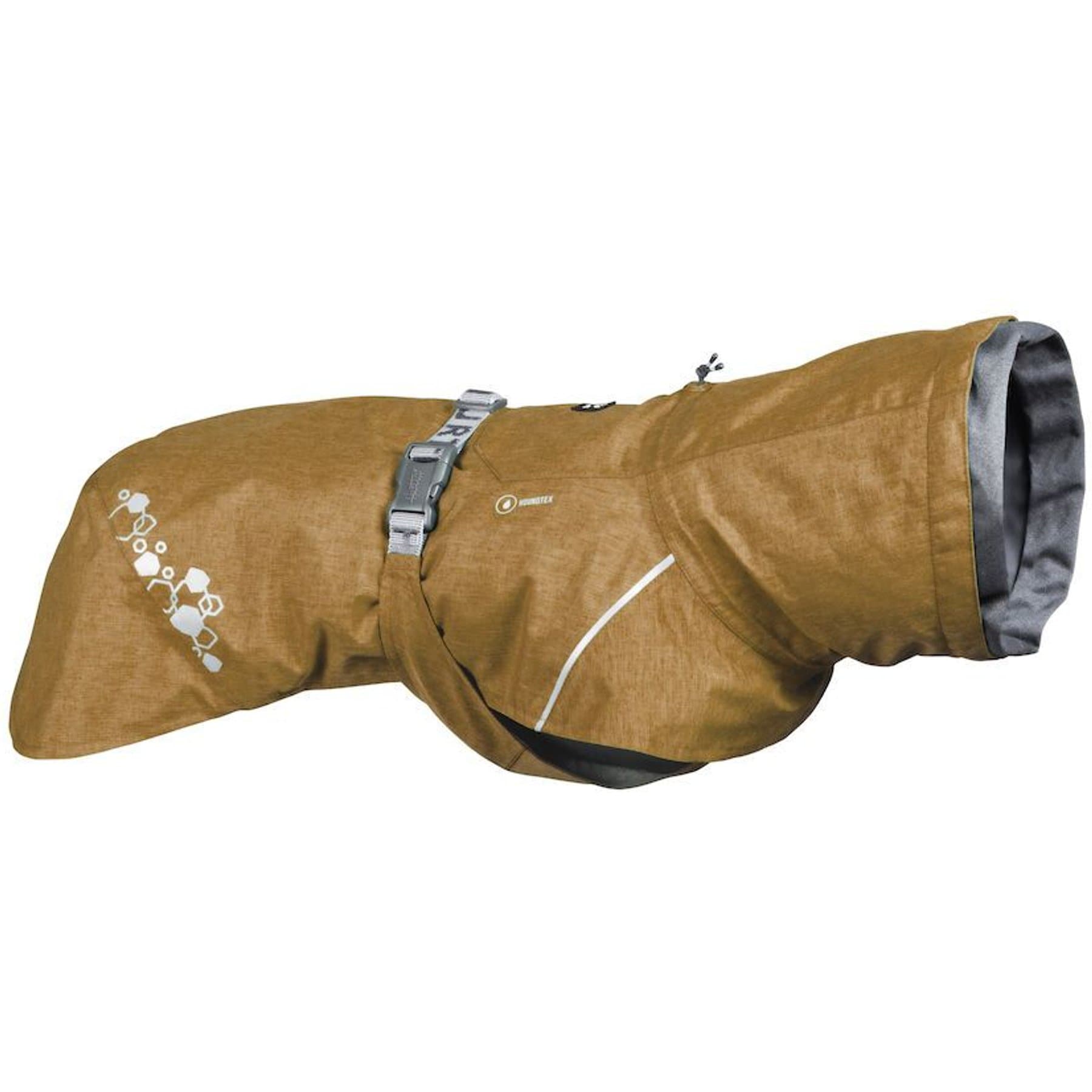 Hurtta Monsoon II Dog Raincoat, Desert, 20-in