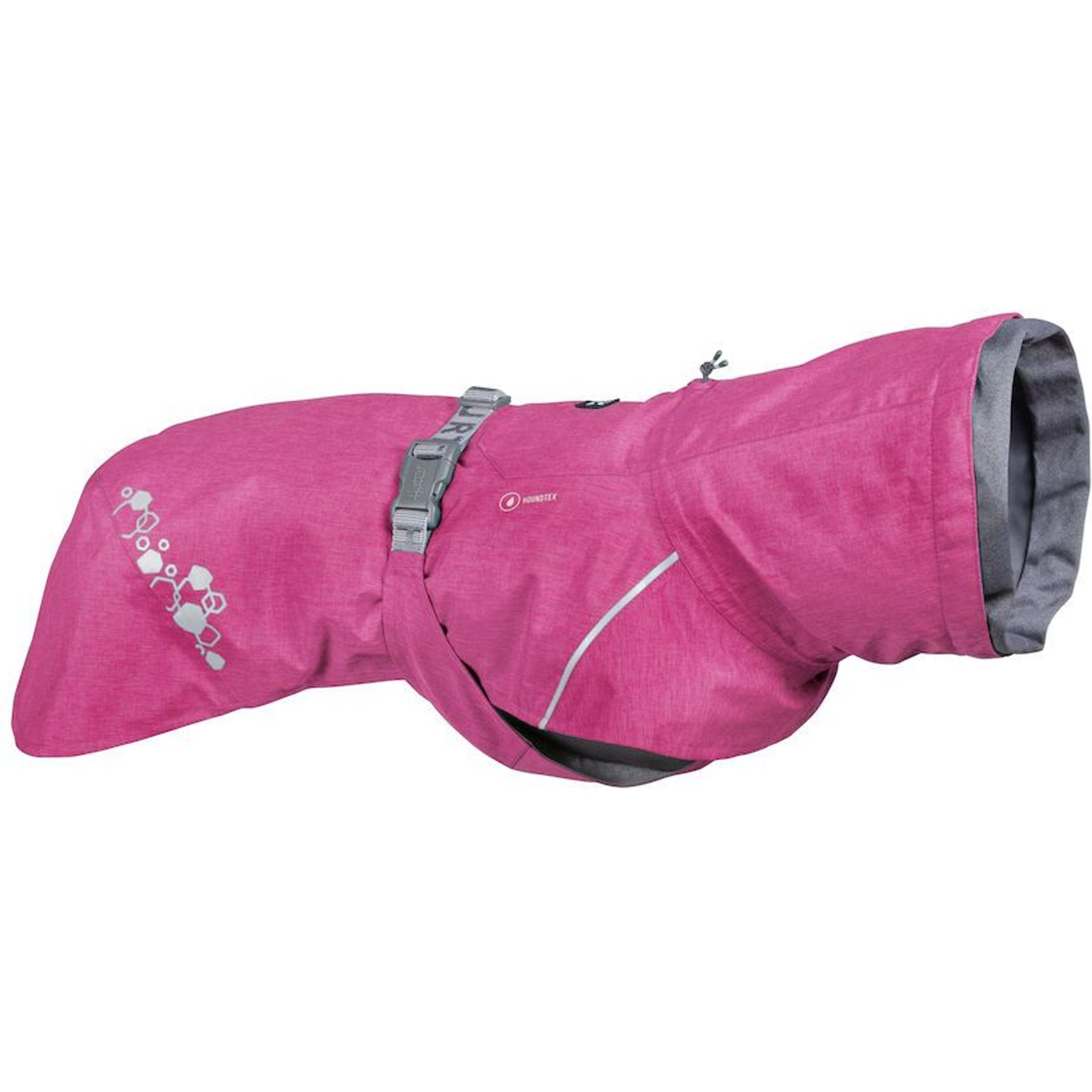 Hurtta Monsoon II Dog Raincoat, Ruby, 20-in