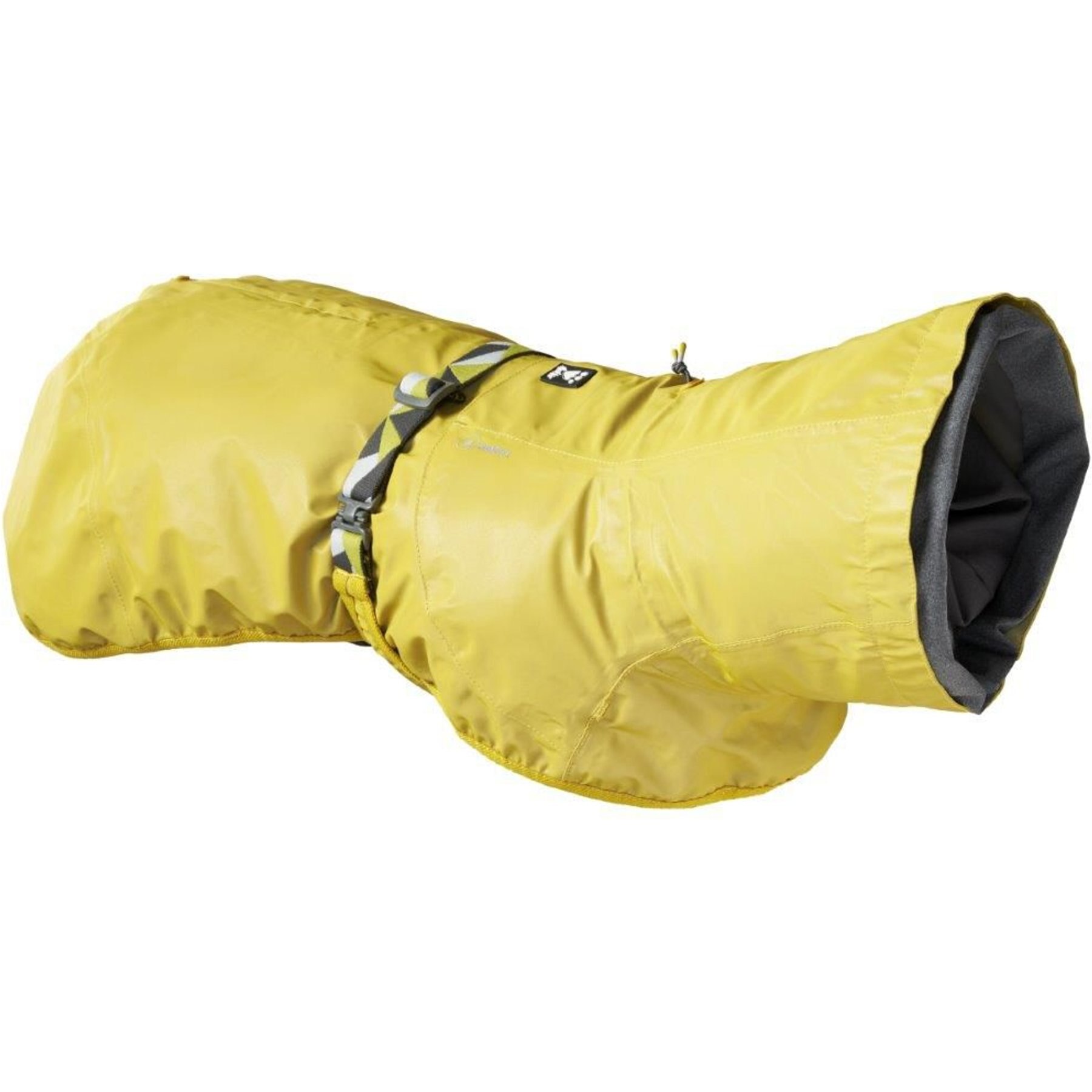 Hurtta Mudventure Reflective Dog Coat, Turmeric, 16-in