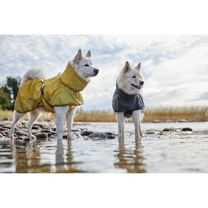 Hurtta Mudventure Reflective Dog Coat, Turmeric, 16-in