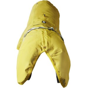 Hurtta Mudventure Reflective Dog Coat, Turmeric, 22-in