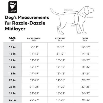 Show full view: Hurtta Razzle-Dazzle Midlayer Reversible Dog Coat, 10-in, Blackberry slide 2 of 7
