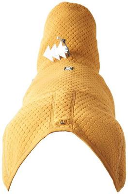 Show full view: Hurtta Razzle-Dazzle Midlayer Reversible Dog Coat, 10-in, Brown slide 8 of 9