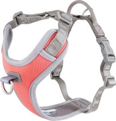 Hurtta Venture No-Pull Dog Harness, Coral, 24-32-in