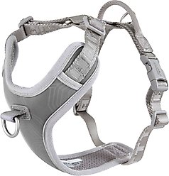 Hurtta Venture No-Pull Dog Harness, Shadow, 14-16-in