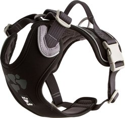 Hurtta Weekend Warrior Dog Harness, Raven, 32-39-in