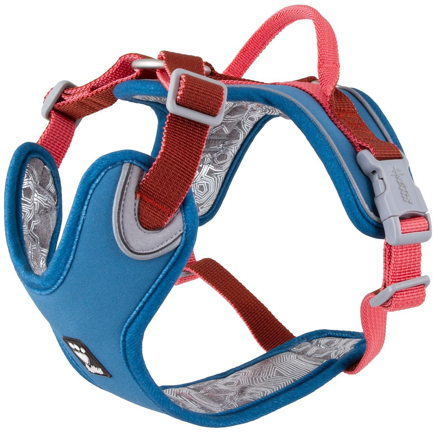 Hurtta Weekend Warrior Warming Eco Dog & Cat Harness, Bilberry Mix, 24 to 32-in chest