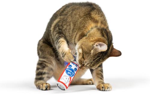 Show full view: Huxley & Kent Cat Cats Blue Ribbon Cat Toy, White/Red/Blue slide 5 of 8