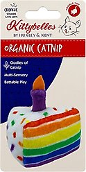 Huxley & Kent Cat Funfetti Cake Cat Toy, White slide 1 of 4