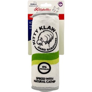 Huxley & Kent Cat Kicker Kitty Klaw Licks & Lime Cat Toy, White/Green