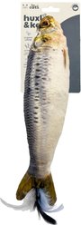 Huxley & Kent Cat Kicker Sardine Cat Toy, Gray