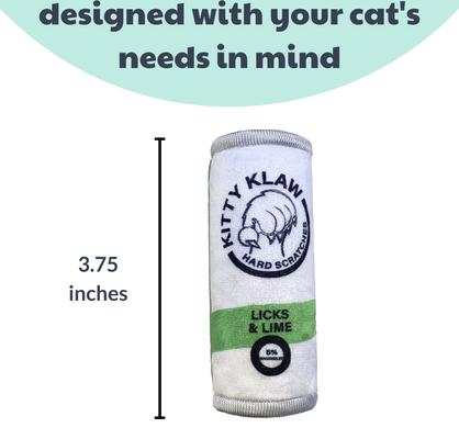 Show full view: Huxley & Kent Cat Kitty Klaw Licks & Lime Cat Toy, White/Green slide 3 of 5