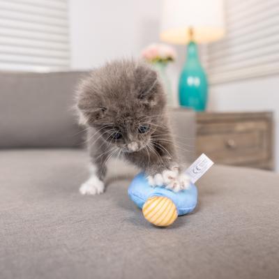 Show full view: Huxley & Kent Cat Kitty Loco Tequila Cat Toy, Blue slide 7 of 11