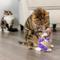 Show in main carousel: Huxley & Kent Cat Party Hats Cat Toy, Purple/White slide 5 of 10