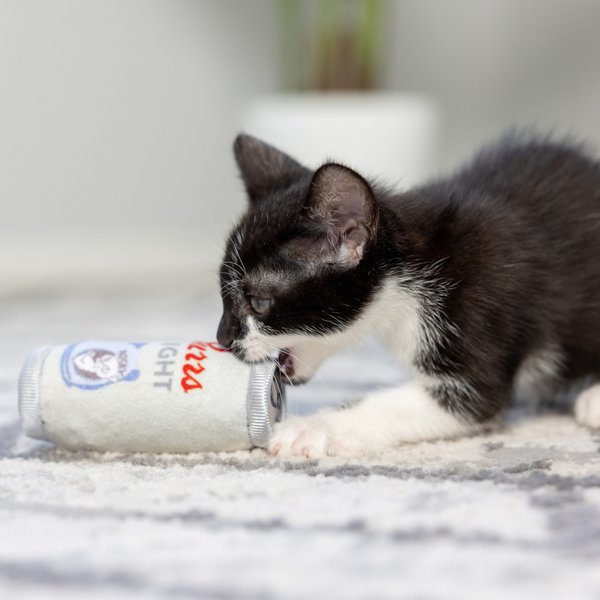 Huxley & Kent Cat Purrs Light Cat Toy, Gray