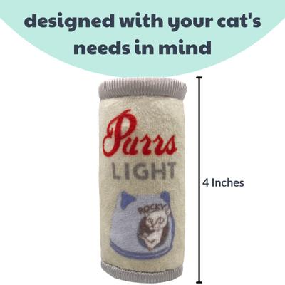 Show full view: Huxley & Kent Cat Purrs Light Cat Toy, Gray slide 3 of 7