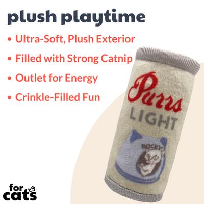 Show full view: Huxley & Kent Cat Purrs Light Cat Toy, Gray slide 2 of 7