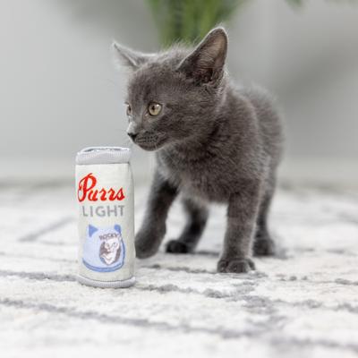 Show full view: Huxley & Kent Cat Purrs Light Cat Toy, Gray slide 4 of 7