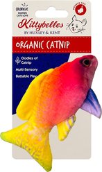 Huxley & Kent Cat Rainbow Guppy Cat Toy, Red/Yellow