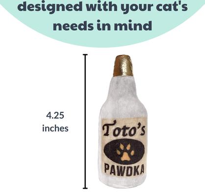 Show full view: Huxley & Kent Cat Toto's Pawdka Cat Toy, Gray slide 3 of 7