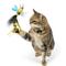 Show in main carousel: Huxley & Kent Cat Wand Refill 2 Pack Buzz Bee Streamers Cat Toy, Yellow/Black slide 3 of 7