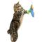 Show in main carousel: Huxley & Kent Cat Wand Teaser Sour Scratch Cat Toy, Green/Blue/Yellow slide 6 of 11