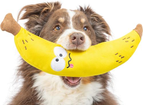 Show full view: Huxley & Kent Dog Fetchies Bruiser Banana Dog Toy, Yellow, Large slide 5 of 11