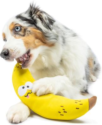 Show full view: Huxley & Kent Dog Fetchies Bruiser Banana Dog Toy, Yellow, Small slide 5 of 10