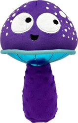 Huxley & Kent Dog Fetchies Mellow Mushroom Dog Toy, Purple/Blue, Small