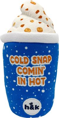 Show full view: Huxley & Kent Dog Power Plush Arctic Blast Treat Dog Toy, Blue, Large slide 8 of 9