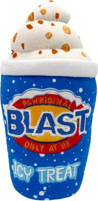 Show full view: Huxley & Kent Dog Power Plush Arctic Blast Treat Dog Toy, Blue, Large slide 7 of 9