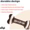 Show in main carousel: Huxley & Kent Dog Power Plush Football Bone Dog Toy, Brown, Large slide 2 of 8