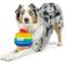 Show in main carousel: Huxley & Kent Dog Power Plush Fro-Yo Pride Cone Dog Toy, Rainbow, Large slide 4 of 8