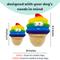 Show in main carousel: Huxley & Kent Dog Power Plush Fro-Yo Pride Cone Dog Toy, Rainbow, Large slide 3 of 8