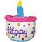 Show in main carousel: Huxley & Kent Dog Power Plush Happy Barkday Cake Dog Toy, Multicolor, Small slide 1 of 11