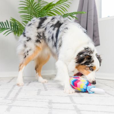 Show full view: Huxley & Kent Dog Power Plush I'm Sweet Lollipop Dog Toy, Multicolor, Small slide 5 of 9