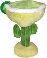 Huxley & Kent Dog Power Plush Margarita Loco Dog Toy, Green, Small