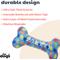 Show in main carousel: Huxley & Kent Dog Power Plush Party Time Bone Blue Dog Toy, Blue, Small slide 2 of 11