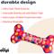 Show in main carousel: Huxley & Kent Dog Power Plush Party Time Bone Pink Dog Toy, Pink, Large slide 3 of 10