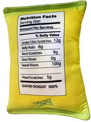 Show full view: Huxley & Kent Dog Power Plush Sour Scratch Dog Toy, Green/Black, Small slide 6 of 7