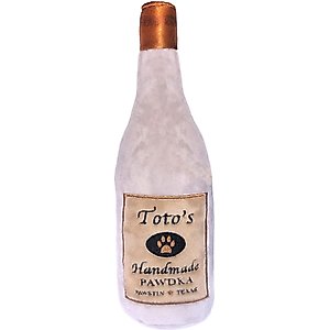 Huxley & Kent Dog Power Plush Toto's Pawdka Dog Toy, Gray, Large