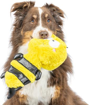 Show full view: Huxley & Kent Dog Slappies Buzz Bee Dog Toy, Yellow/Black, Large slide 5 of 9