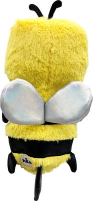 Show full view: Huxley & Kent Dog Slappies Buzz Bee Dog Toy, Yellow/Black, Small slide 8 of 9