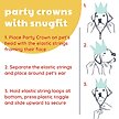 Show in main carousel: Huxley & Kent Party Crown Dog & Cat Hat, Pink, Small slide 4 of 8