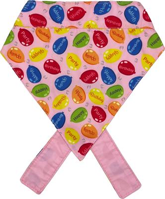 Show full view: Huxley & Kent Party Time 2.0 Dog & Cat Bandana, Pink, Small slide 8 of 9