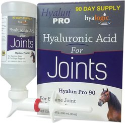 Hyalogic Hyaluronic Acid Joint Support Liquid Horse Supplement, 270-mL bottle