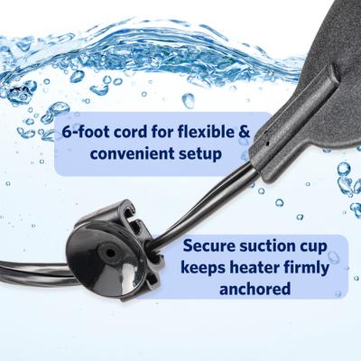 Show full view: Hydor Betta & Betta Bowl Slim Heater, 7.5-watt slide 3 of 6