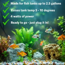 Hydor Betta Bowl Slim Fish Tank Heater slide 2 of 4