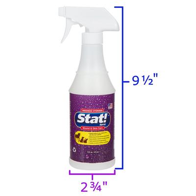Show full view: Hydro-Stat! Spray Wound & Skin Care Spray for Dogs, Cats & Horses, 16-fl oz bottle slide 4 of 5