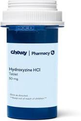 Hydroxyzine HCl (Generic) Tablets, 50-mg, 120 tablets